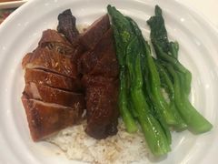 叉烧双拼饭-香港新记茶餐厅(湖墅南路店)