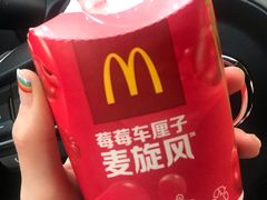 莓莓车厘子麦旋风-麦当劳(欧亚大观商都店)