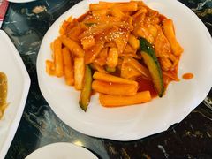 鱼饼炒年糕-桃园中华料理炸酱面(燕儿岛路店)