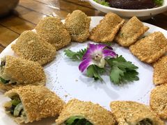 口袋鸡蛋炒地软-三羊居食府(文艺路店)