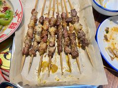 -老红桥炸灌肠牛肚锅烧烤(定福庄店)