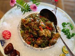 生拌活海参-皇朝海鲜酒店