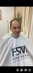 -发饰美男士增发补发假发定制店