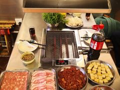 自助取餐区-英雄故事地摊烤肉(马驹桥店)
