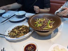 小炒黄牛肉-秋色客家菜(南山店)