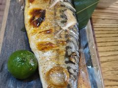 盐烤青花鱼-林妈妈村·日式料理(宝山万达店)