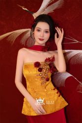 点击看大图 -艾拉·女王婚纱礼服馆