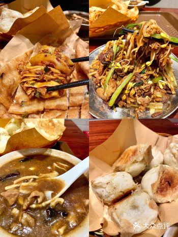 3元的肉花卷和15元的猪肉焖面，这家胡辣汤