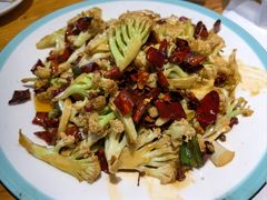 干煸菜花-百味地锅鸡(铜山路店)