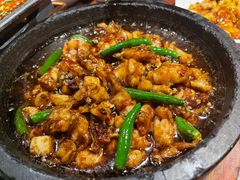 酱爆石锅蛙-绿茶餐厅(蓝色港湾店)