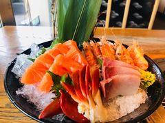 三文鱼刺身-赤坂亭M9和牛烧肉(世博源店)
