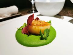 澳洲带子配豌豆泥-觀芷隐轩