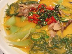 烧椒酸汤福山牛肉-闻见中国海南菜(K11店)