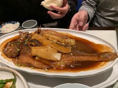 深海黄鱼年糕-径山十八道·风味民间菜(杭州总店)