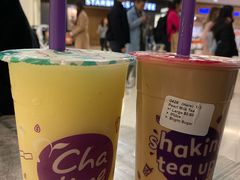 凤梨椰奶冰沙-日出茶太Chatime(metrotown station)