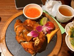 柠檬叶脆皮烤鸡-壹泰东南亚主题餐厅·高良姜风情(州桥店)