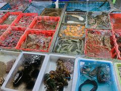 -霞涌市场海鲜摆卖区
