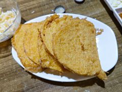 鸡蛋炸馒头-炙热童年·老北京炙子烤肉(南锣鼓巷店)