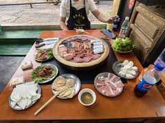 -老姐石板烧烤+铜炭火锅(总店)