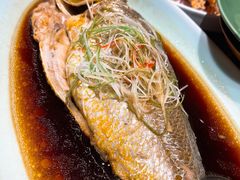 清蒸鲜大黄鱼-那家小馆•北京菜•烤鸭(中关村店)