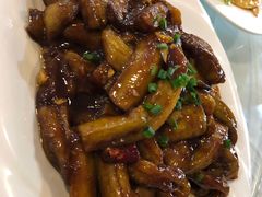 酱香茄子-闻道食府烙饼卷带鱼(原车耳营店原大觉寺店)