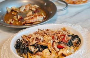 Seafood Squid Ink Pasta