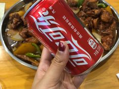 可乐-舜玉老孙家鲜炒大盘鸡(土屋路店)
