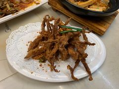 椒盐鸭舌-肥仔文澳门猪骨煲(南京西路店)