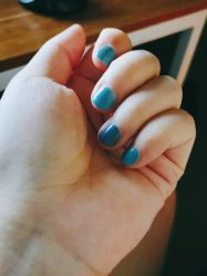 -孔雀手美甲美睫护理