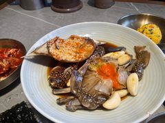 -草家酱蟹炭火烤肉店(珲春南路一店)