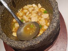 石锅鸡汤豆腐-绿茶餐厅(二七万达店)