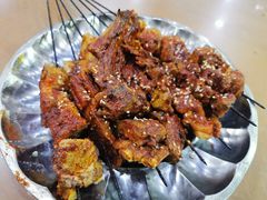 烤羊排-夏都地标马一刀烤肉美食城