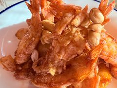 梨球果仁虾-小吊梨汤·北京菜·烤鸭(双井乐成中心店)