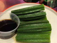 芥末秋葵-地摊风云龙虾烧烤铺(润和国际店)