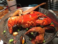 龙虾墨鱼汁海鲜饭-四季天方包子
