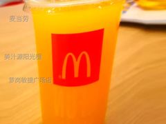 美汁源阳光橙-麦当劳(萝岗敏捷广场店)