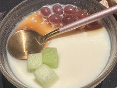 红豆爆珠豆腐花-山石榴·贵州菜(丰盛里店)