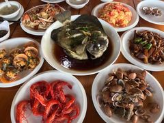 广式蒸燕子鱼-蓝湾碧波·老字号·疍家非遗海上餐厅