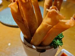 虾仁春卷-蜀宴小调·精致家常菜(科华店)