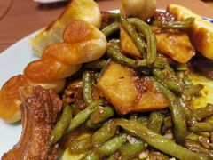 排骨豆角粘卷子-7号院家宴.烧鸽子(门头沟店)