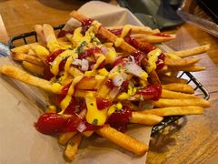 炸薯条-包装马车·韩国料理·포장마차