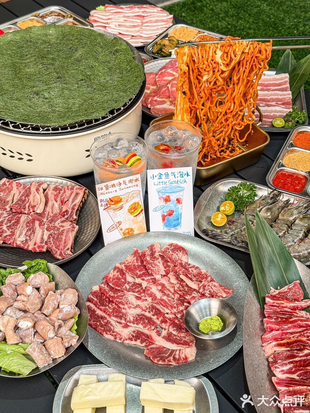 难怪大学生这么爱吃 确实有意思各种diy烤肉！