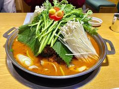辣白菜脊骨火锅-韩香福脊骨汤锅(上杭路店)