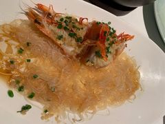 蒜蓉粉丝蒸红虾-醉辉皇上海之巅(上海中心大厦店)