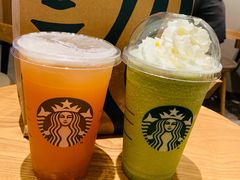 冰摇桃桃乌龙-星巴克(广州淘金路店)