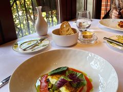 橄榄油慢煮海鲈鱼-Le Comptoir de Pierre Gagnaire