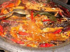 -探鱼·鲜青椒爽麻烤鱼(中天广场店)