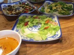 西芹青瓜伴虾仁-山城遇宴·重庆江湖菜(五道口银谷大厦店)