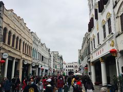 -海口骑楼小吃街