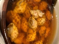 古越陈酿煮花螺-杭州西子湖四季酒店·金沙厅